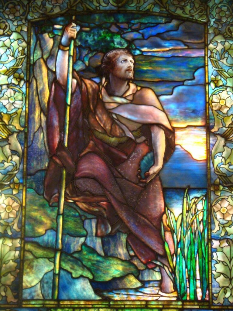 Arlington Street Church Stained glass windows