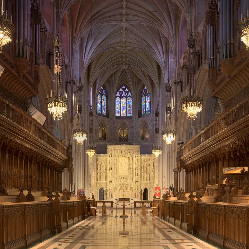 Washington National Cathedral stained glass windows