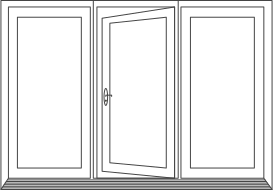 French Door With Double Sidelites