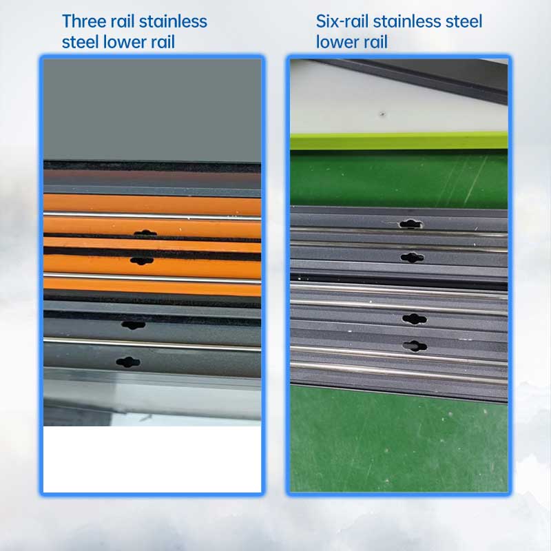 Triple Track Medium Narrow Sliding Windows