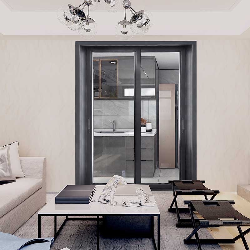 2 Track Medium Narrow Sliding Door