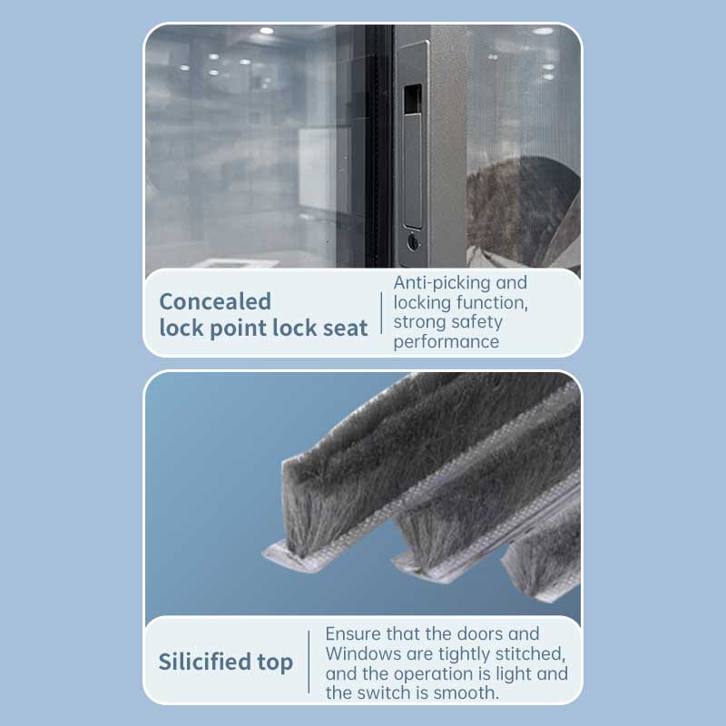 Triple Track Medium Narrow Sliding Windows