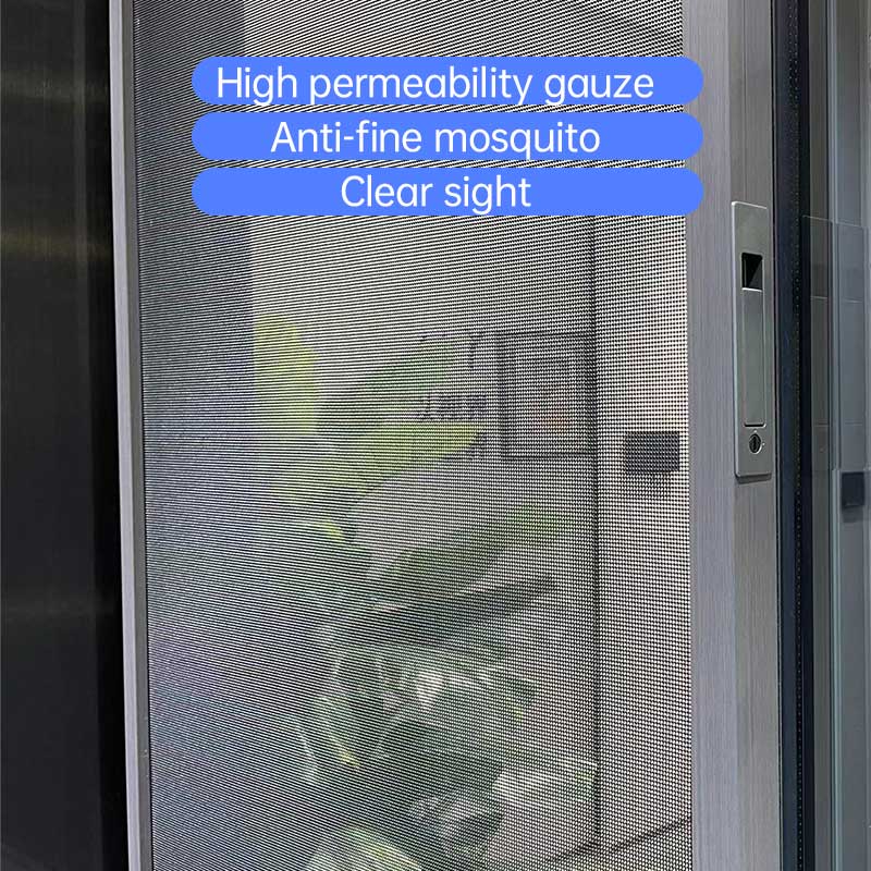 Broken Bridge Sliding Windows with Outward Gauze Mesh