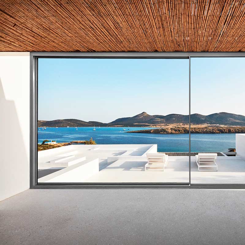 2 Tracks Heavy Duty Sliding Door