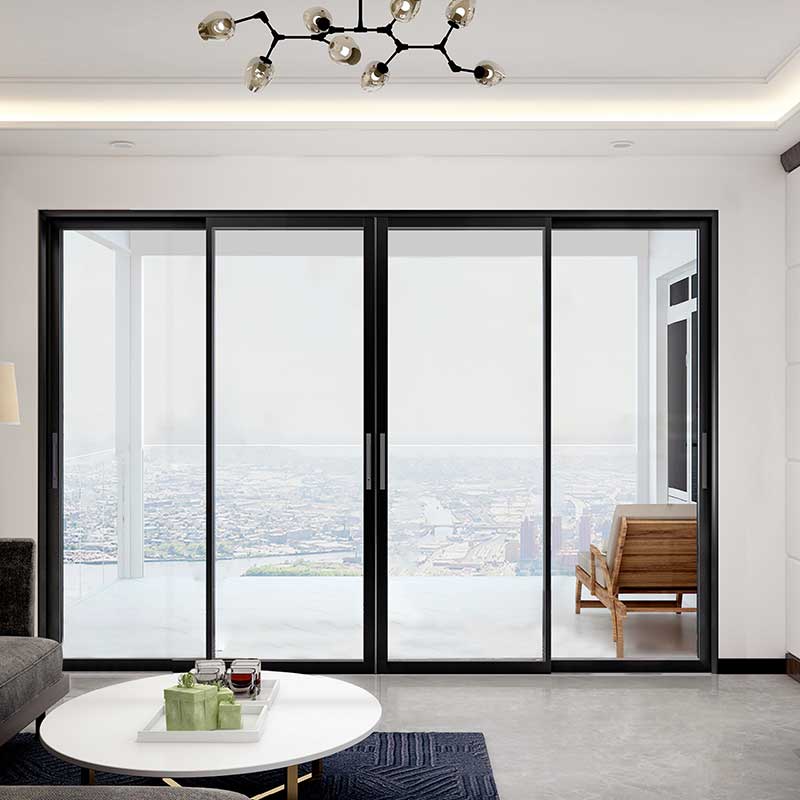 Triple Track Sliding Glass Doors