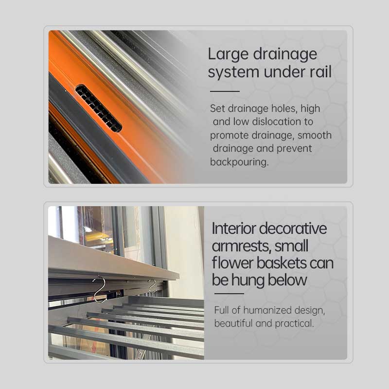 Broken Bridge Sliding Windows with Outward Gauze Mesh