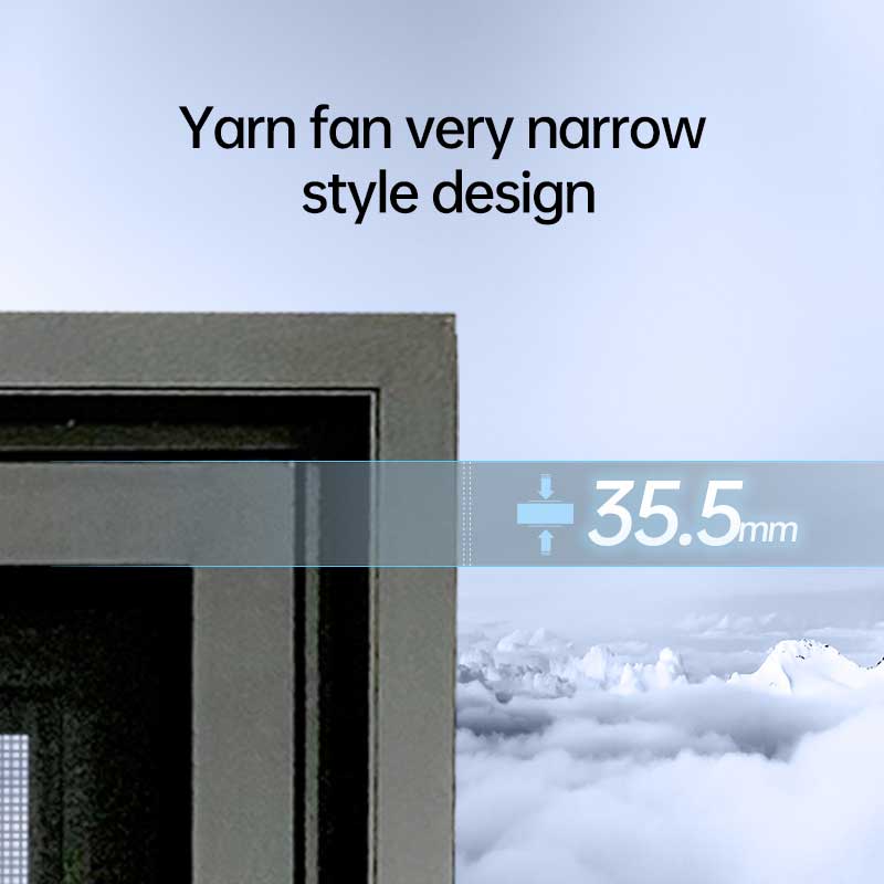 Double Broken Bridge Casement Window with Operable Guardrail